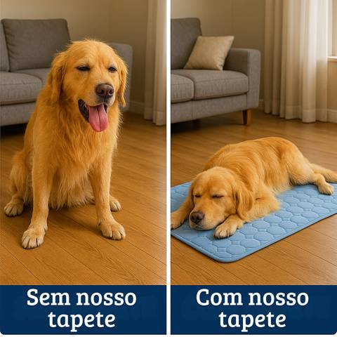 Tapete Gelado Cooling | 🎁 Compre 1. Leve 2 🎁