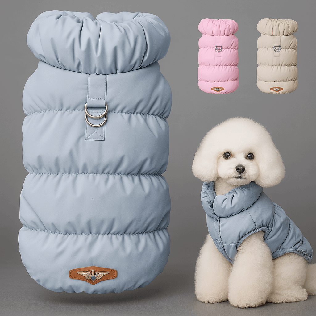 Colete Luxo de Inverno | Para Cachorro e Gato
