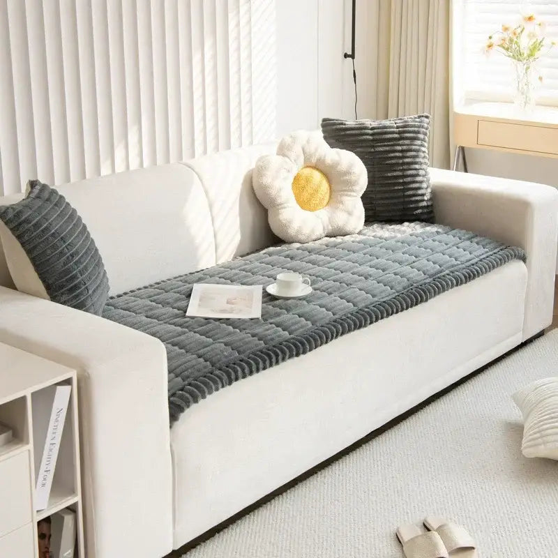 Protetor para sofá plush luxo | Para Cachorro e Gato