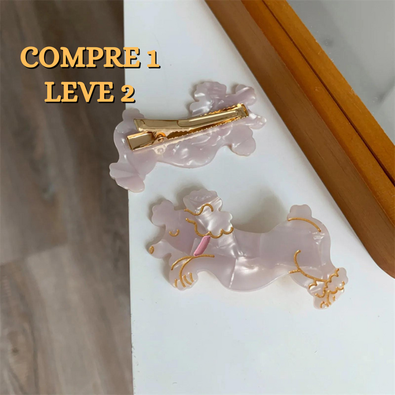 (PROMOÇÃO COMPRE 1 E LEVE 2) Presilha Dog Love