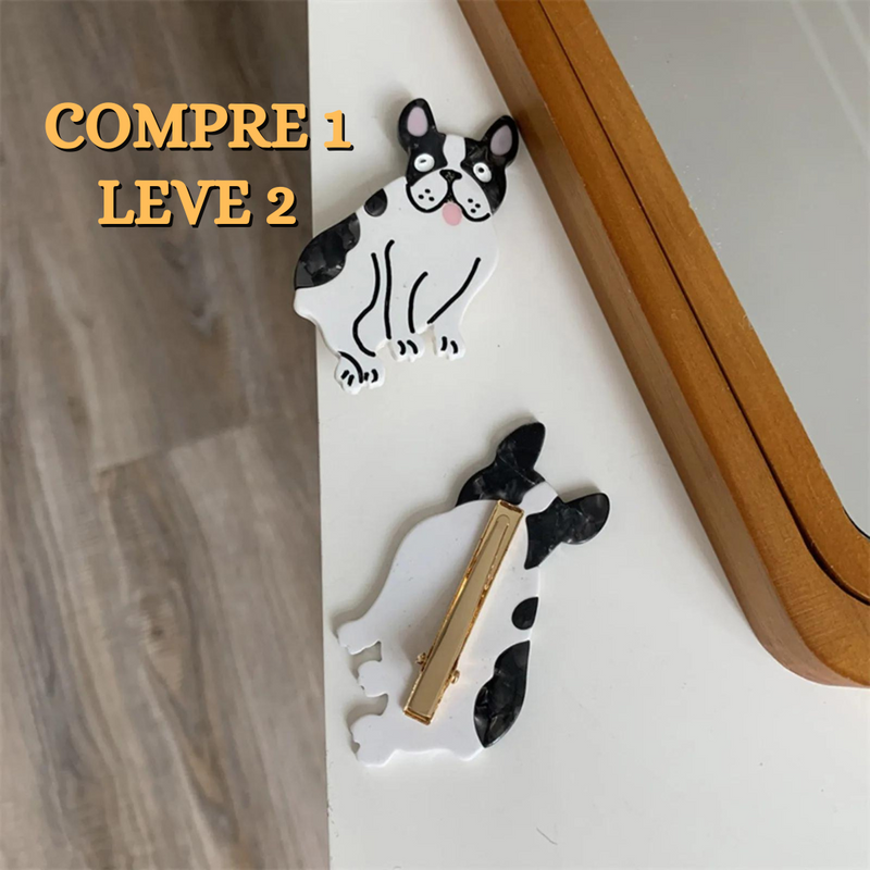 (PROMOÇÃO COMPRE 1 E LEVE 2) Presilha Dog Love