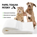 Papel Toalha PetDry - Ultra Absorvente
