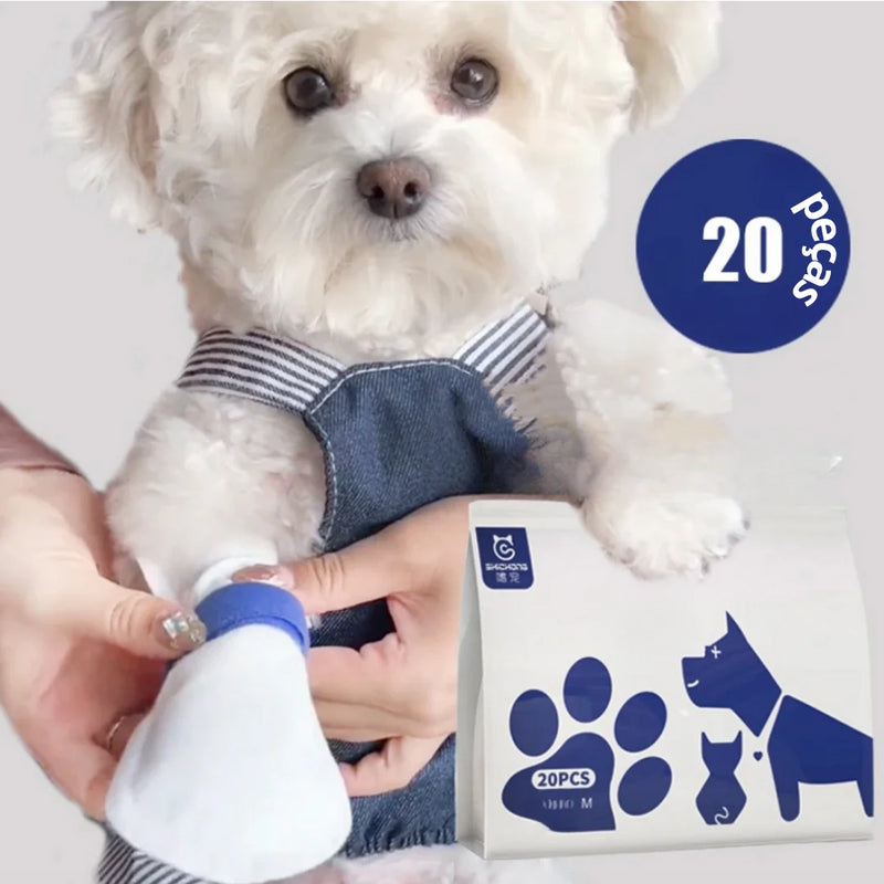 Sapatinho Descartável Para Passeio Para Cachorro