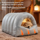 Cama Toca Aconchego 2 em 1 | Para Cachorro e Gato