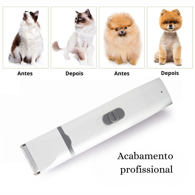 Aparador e Lixador Pet Premium | Para Cachorro e Gato