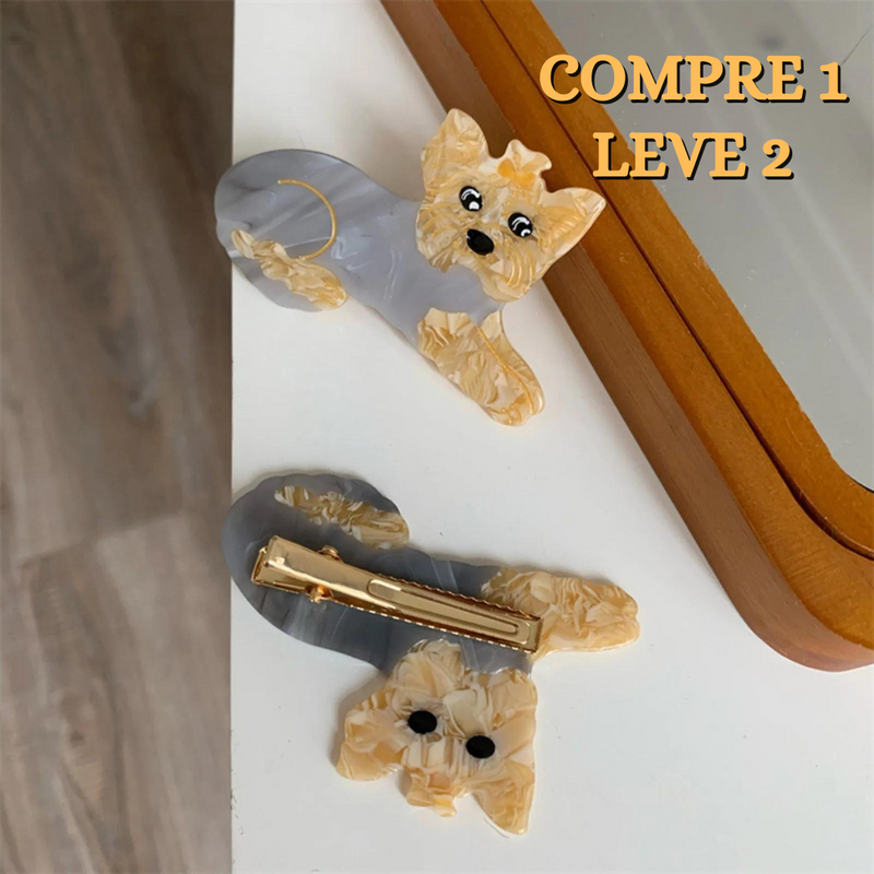 (PROMOÇÃO COMPRE 1 E LEVE 2) Presilha Dog Love