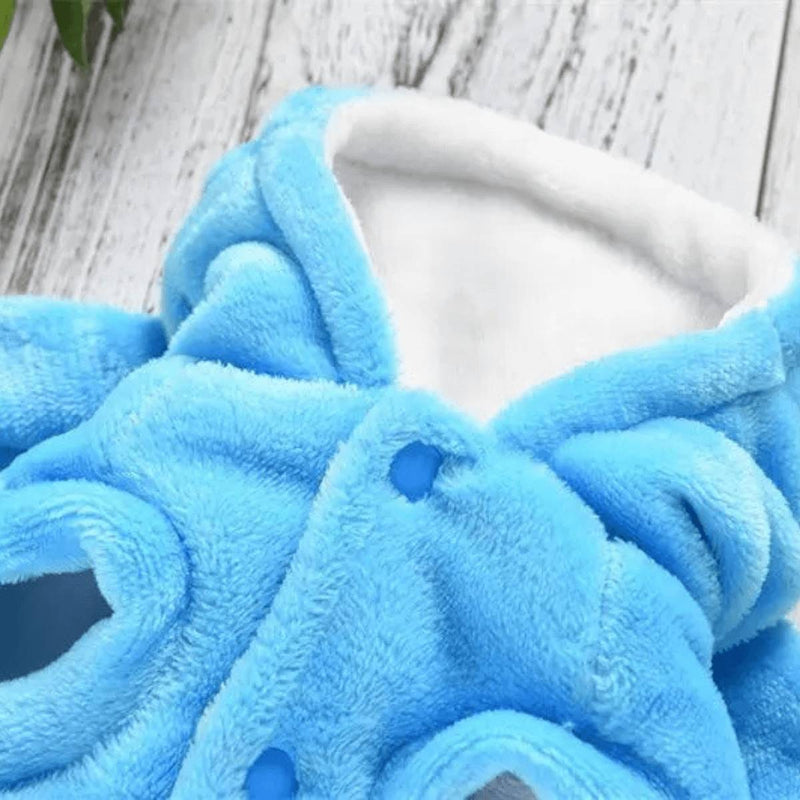 Casaco Pelúcia Stich | Para cachorro e Gato