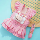 Vestido Buzz Pet - Kit com Coleira | Para Cachorro e gato