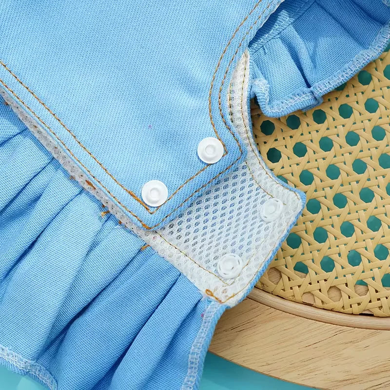 Vestido Buzz Pet - Kit com Coleira | Para Cachorro e gato