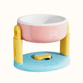Tigela ajustável Pet Bowl com ventosa | Para Cachorro e Gato