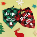 Bandana de Natal Personalizada | Para Cachorro e Gato