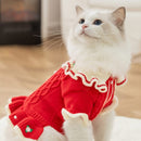 Vestidinho Natal Elegant | Para Cachorro e gato