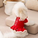 Vestidinho Natal Elegant | Para Cachorro e gato