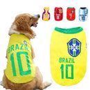 Camisa Copa do Mundo Pet | Para Cachorro e Gato