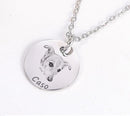 Colar com Pingente Pet Personalizável