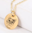 Colar com Pingente Pet Personalizável