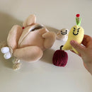 Brinquedo Interativo Peru de Natal | Para Cachorro