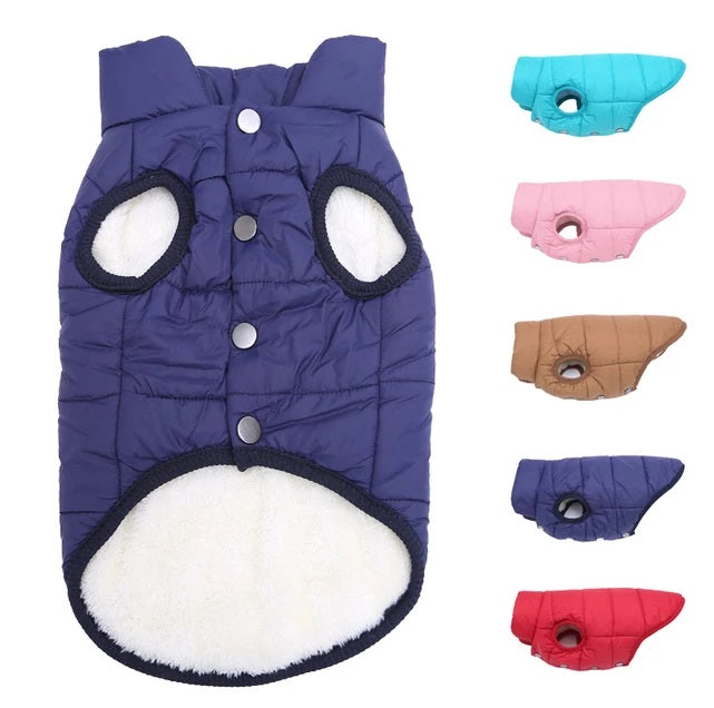 Colete Pet Winter | Roupa de inverno | Para Cachorro e Gato