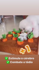 Brinquedo Interativo Cenourinhas | Para Cachorro