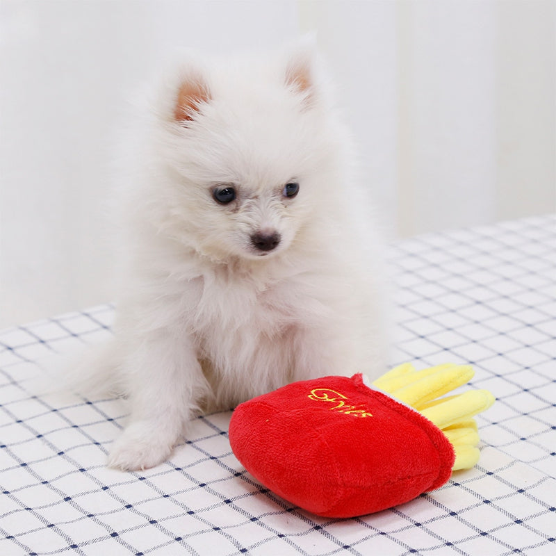 Batata Frita de Pelúcia | Para Cachorro